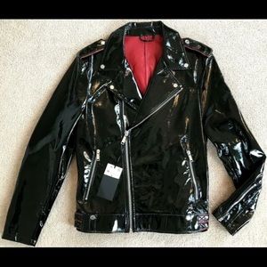 Zara Vinyl Coat